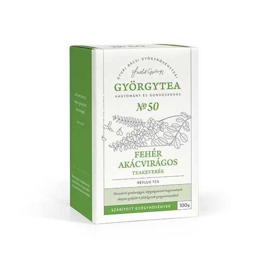 Fehér akácvirágos teakeverék (Reflux tea) – 100g